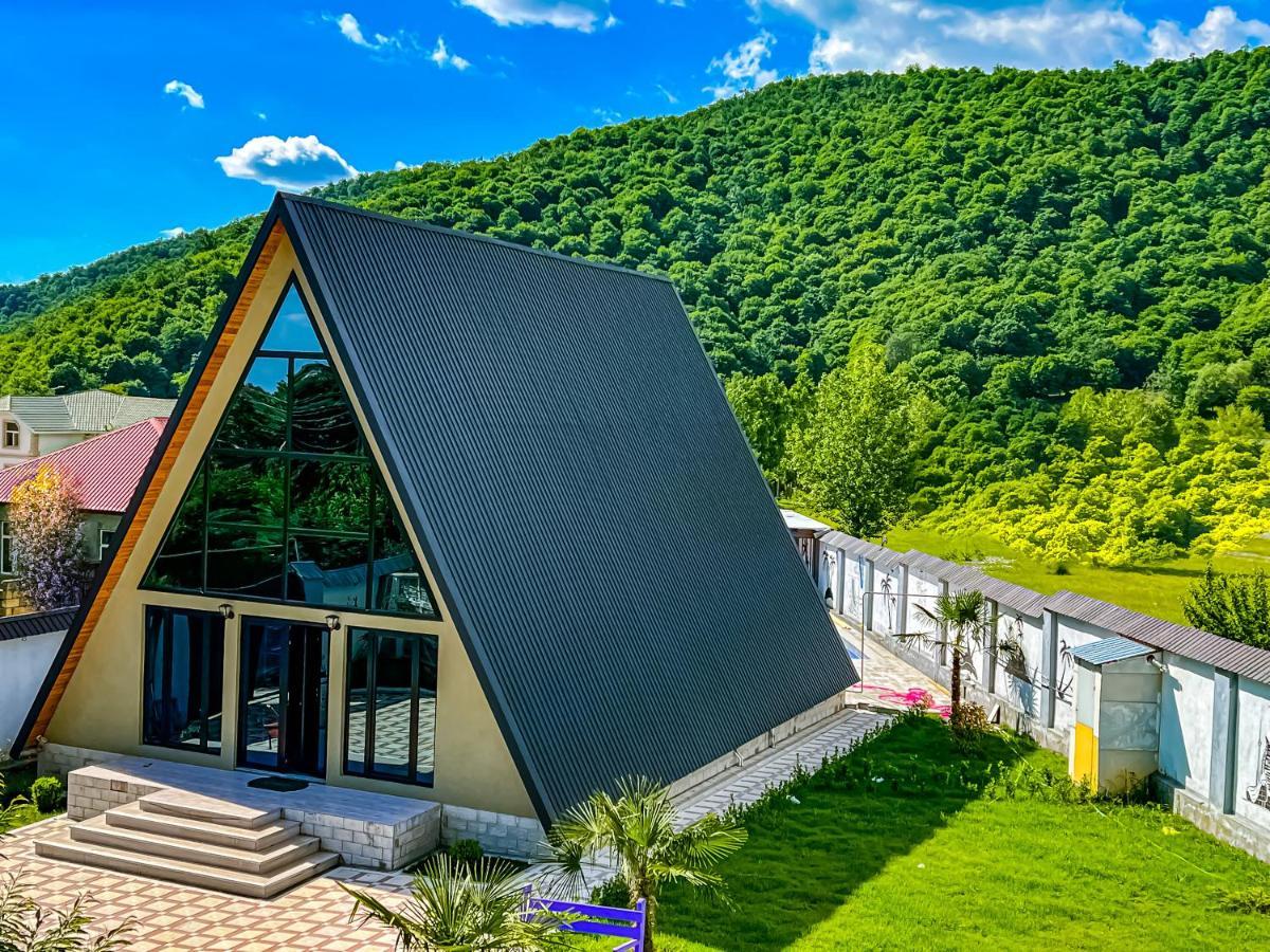 Qafqaz Family Chalet Villa Gabala Exterior photo
